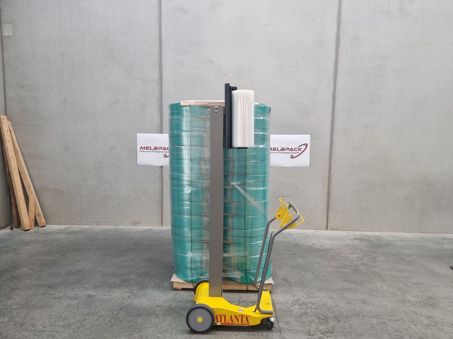 Manual Mobile Pallet Wrapper Melbourne Packaging Supplies